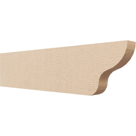 Ekena Millwork 2in. W x 6in. H x 24in. L Greensboro Woodgrain TimberThane Rafter Tail, Primed Tan RFTUR02X06X24GRNRCPR